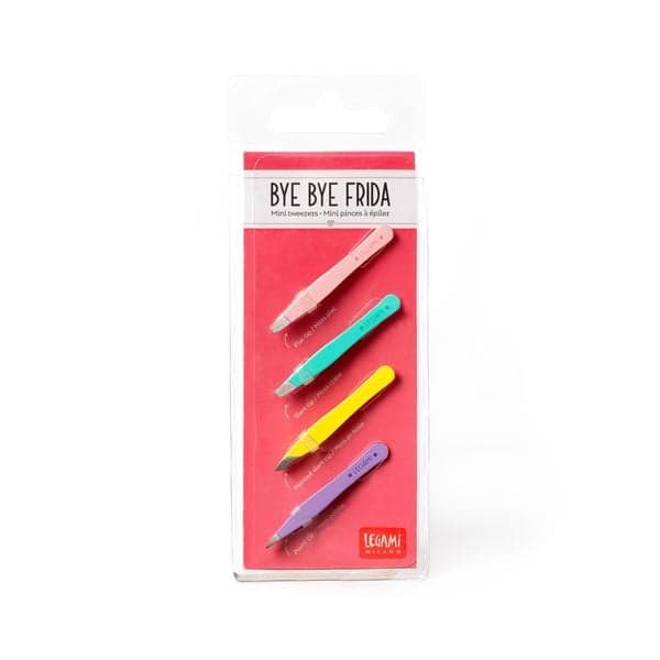 Legami Set mit 4 Mini-Pinzetten - Bye Bye Frida