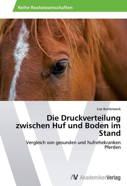 Die Druckverteilung zwischen Huf und Boden im Stand
