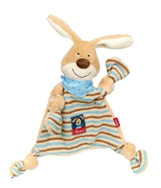 sigikid 47893 - Schnuffeltuch Hase, Semmel Bunny Classic