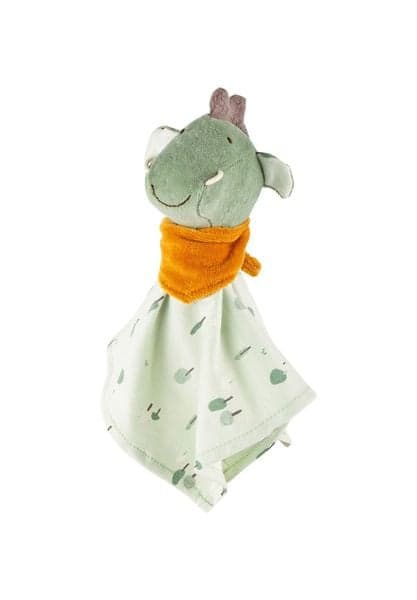 Sigikid 39993 - Schnuffeltuch Drache, sigibaby, Baumwolle, 13x9x27cm