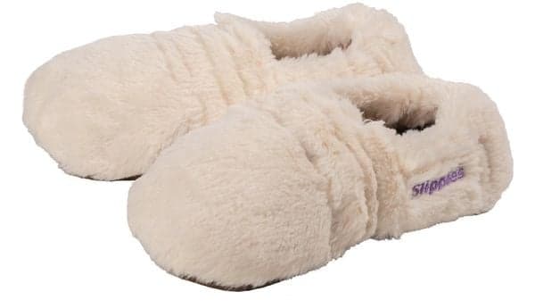Warmies® Slippies(TM) Deluxe creme Plush, Gr. 36-40