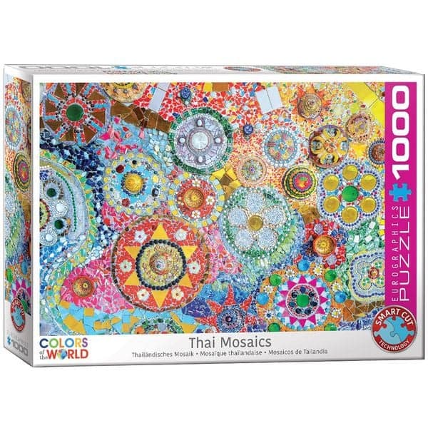 Puzzle 1000 Teile - Thailand Mosaic