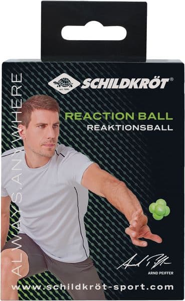 Schildkröt 960076 - Reaction Ball, Reaktionsball, grün, 70mm
