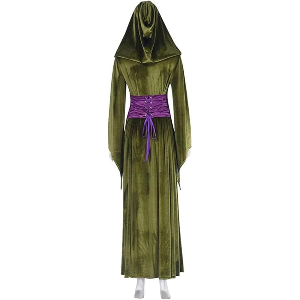 Damen Padme Amidala Cosplay Kostüm Grün Padme Amidala Kleid Kostüm Prinzessin Lange Kleider Party Halloween Anzug cm
