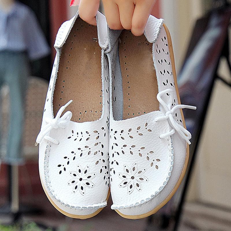 Damen Flache Schuhe Mode Damen Freizeitschuhe Atmungsaktive Damen Loafer Flacher Komfort Mama Schuhe Damen cm
