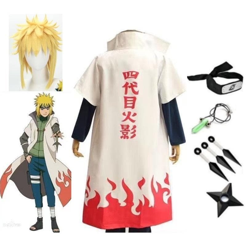 Uzumaki Akatsuki Cosplay Jungen Mädchen Uzumaki Jacke Hose Stirnband Perücke Requisiten Kind Uniform Kunai Halloween Kostüm cm