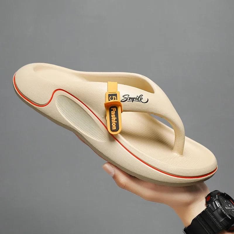 Herren Plateau Flip Flops Sommer Weiche Sohle Eva Hausschuhe für Männer Outdoor Casual Strandschuhe Home Rutschfeste Badezimmer Slides Schuhe cm