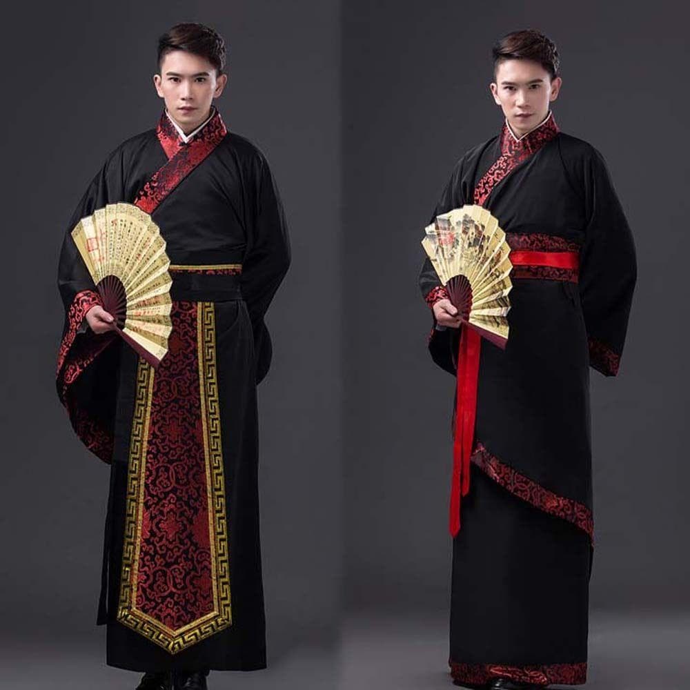 Cosplay Chinesische Männer Altes Kleid Bühnenkostüme Männer Altes Kostüm Chinesische Männer Hanfu Männer cm