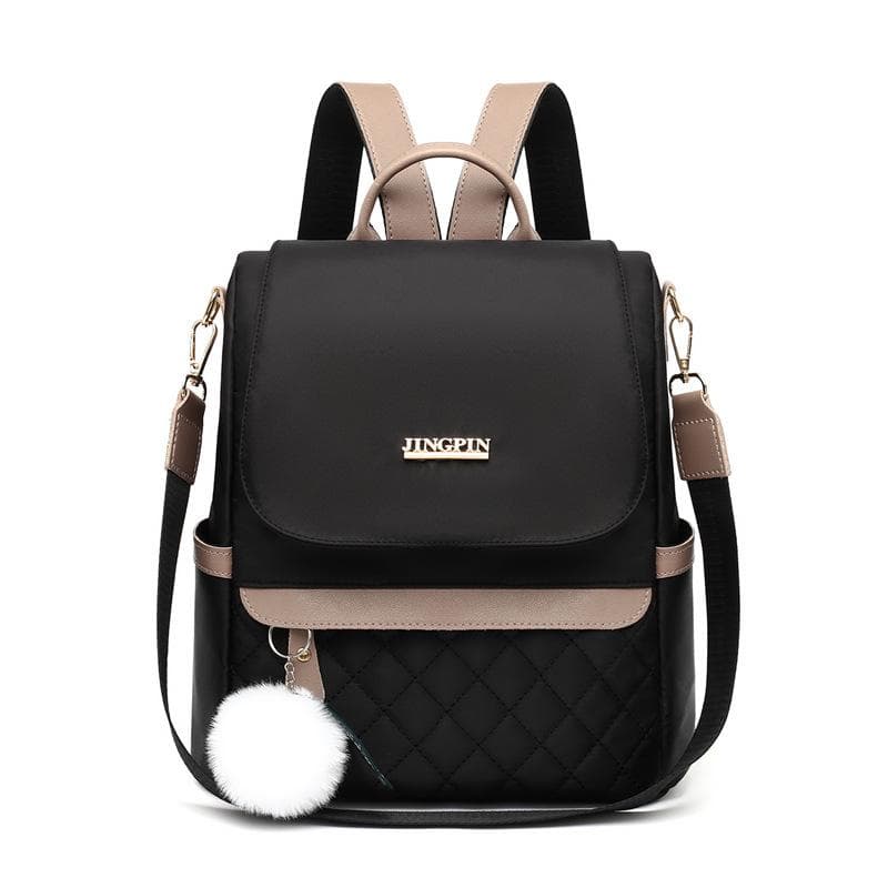 Mode Anti-Diebstahl Frauen Reise Rucksack Mochila Einfarbig Einkaufstasche Jugendliche Schule Taschen Mujer Bookbag Bolsas Femenina blau