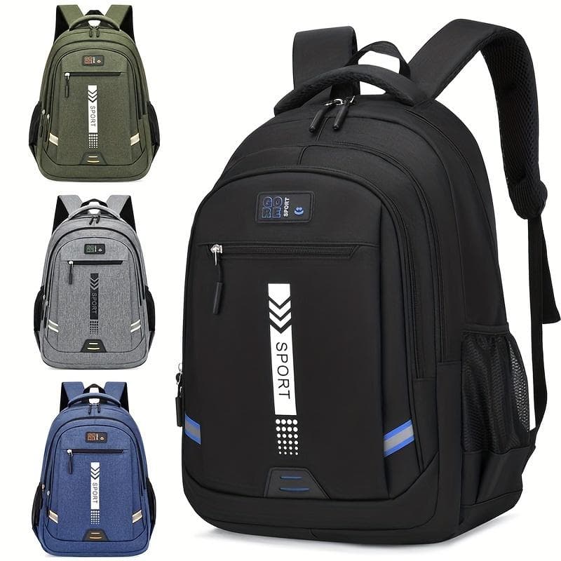 Rucksack Herren Freizeit Große Kapazität Reiserucksack Business Computer Bergsteigertasche Mittelschule, Gymnasium, College Studenten Schultasche