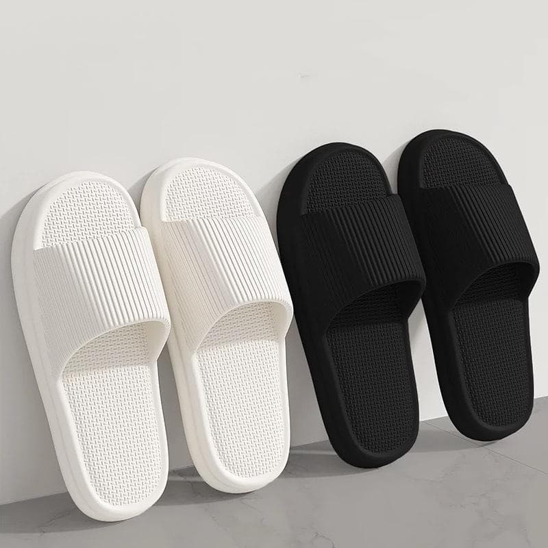 Damen Sommer Prägnante EVA Hausschuhe Herren Soft Home Slides Paare Badezimmer Rutschfeste Sandalen Erwachsene Bequeme Outdoor Strandschuhe cm