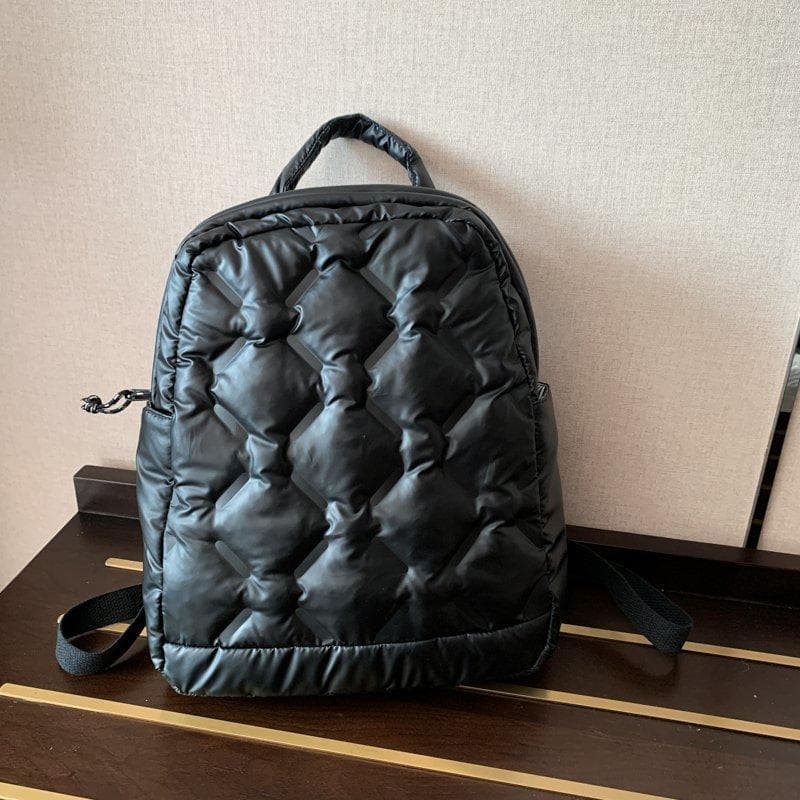 Ultraleichter Winter-Rucksack mit warmem Platz für Damen, Schulrucksack, Taschen für Mädchen, modischer Trend, leichte Reisetaschen aus Baumwolle