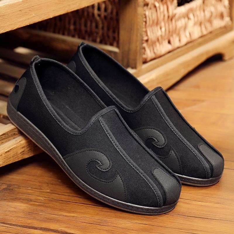 Kampfkunst Kung Fu Schuhe Gummisohle Tai Chi Turnschuhe Chinesische Traditionelle Alte Peking Schuhe Für Wing Chun Karate Unisex cm