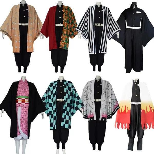 Mode Anime Kostüm Damen und Herren Kinder Kimono Cosplay Kostüm Kimono Halloween Sets cm