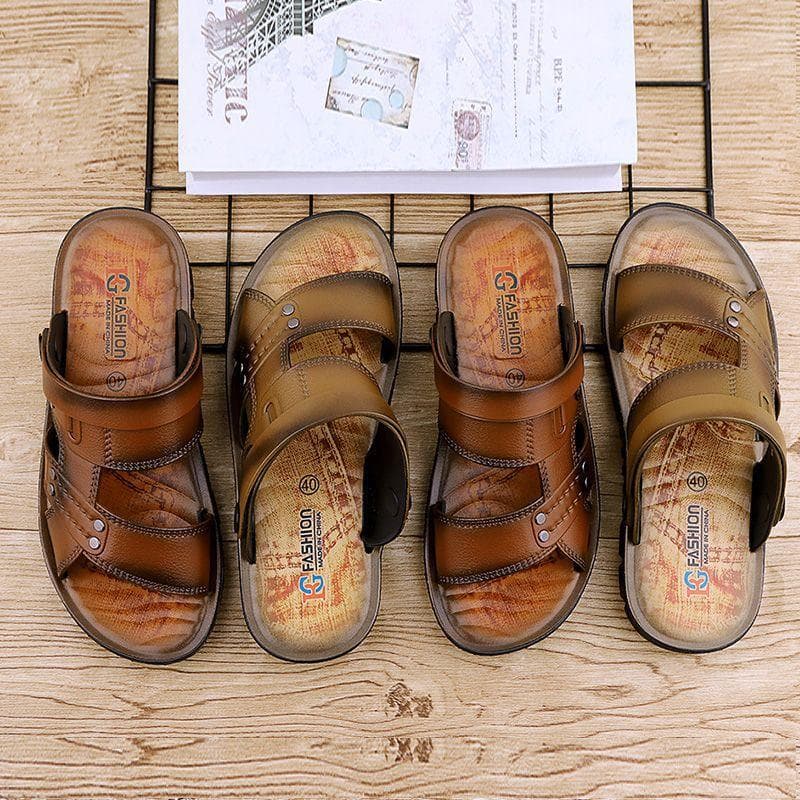 Sommer-Sandalen für Herren, weicher Boden, dicker Boden, rutschfest, für den Innenbereich, Outdoor-Mode, Flip-Flops, Strandschuhe cm