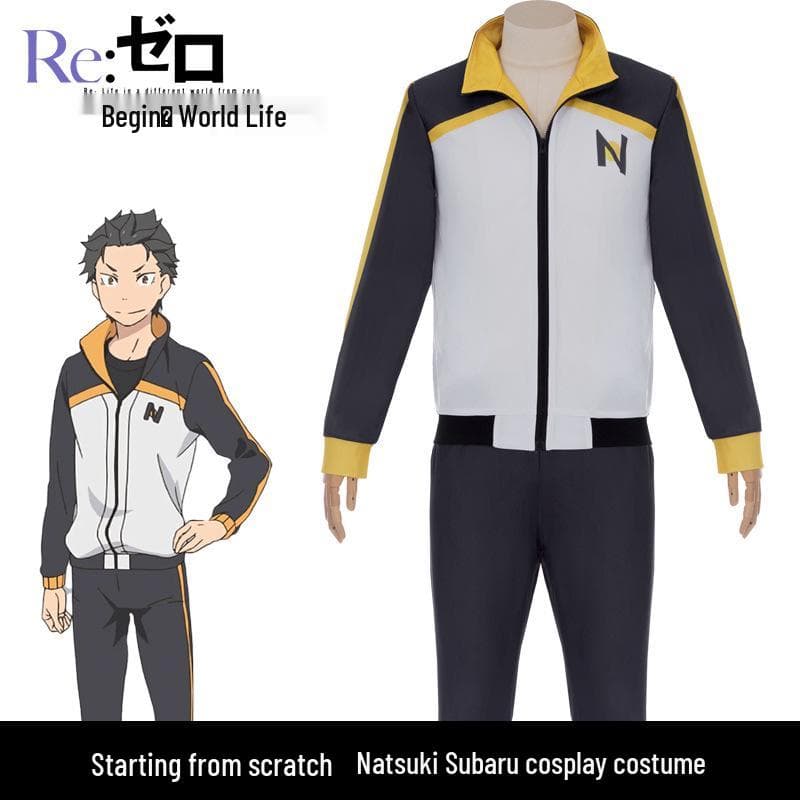 Re:Zero Natsuki Subaru Cosplay Hoodie Set cm