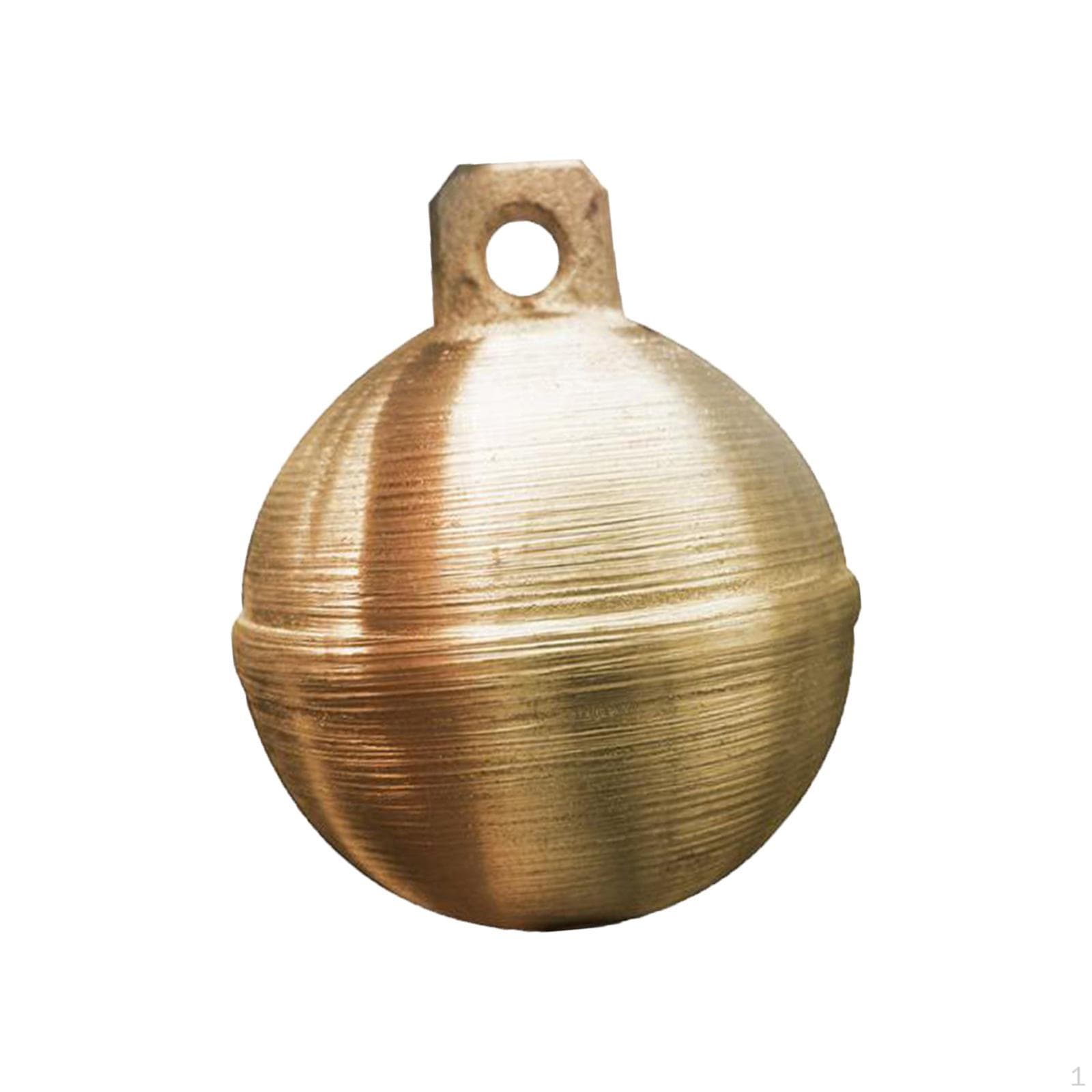 Weideglocke, sphärisches Messing, Vintage-Stil, laute Glocken, Ornament, Klang, klein, für Nutztiere