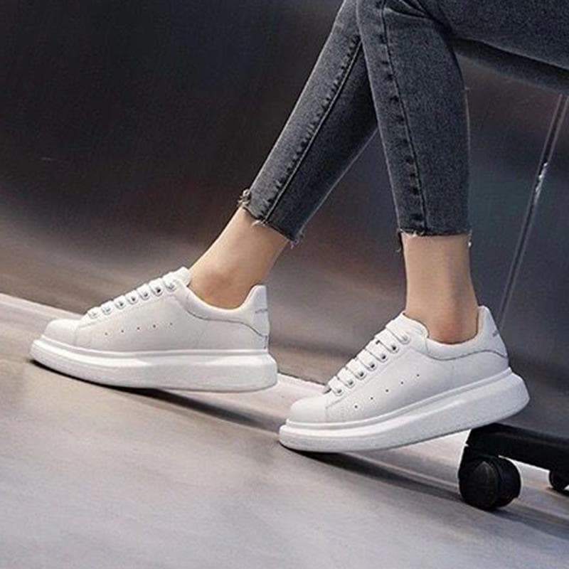 Schuhe Damen Hunderte von Sommer weiße Schuhe Hunderte von dicken Sohlen Schuhe Studenten Paar Modelle Männer und Frauen Board Schuhe cm schwarz