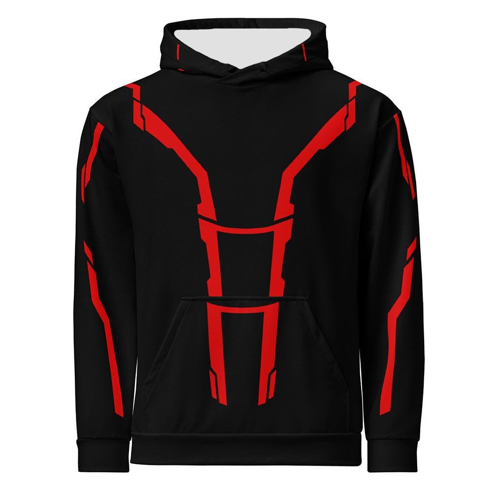 TRON Ares Cosplay Halloween Hoodies Langarm Mode Fleece Sweatshirts NIN Nine Inch Nails Band Print Pullover Unisex cm