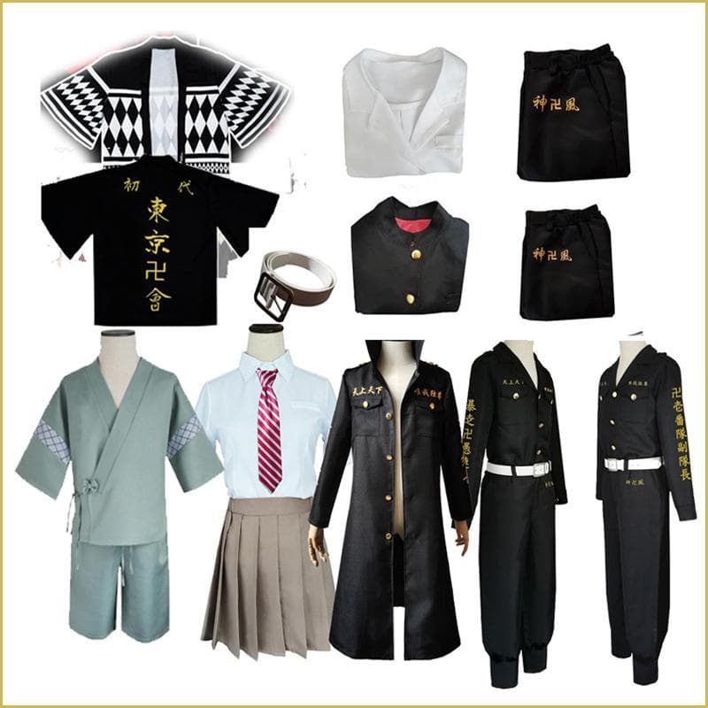 Anime Tokyo Cosplay Rollenspielanzug, mehrere Stile cm
