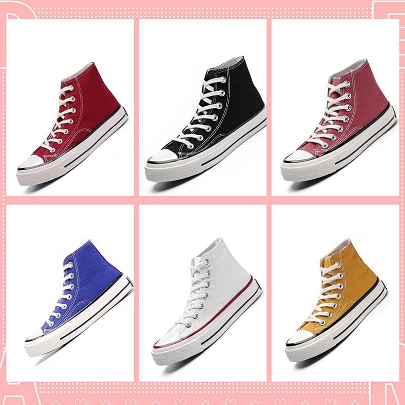 Männer Schuhe Frauen Schuhe High Top Leinwand Schuhe Unisex All-match Casual Schuhe Klassische Studenten Vulkanisierte Turnschuhe cm blau