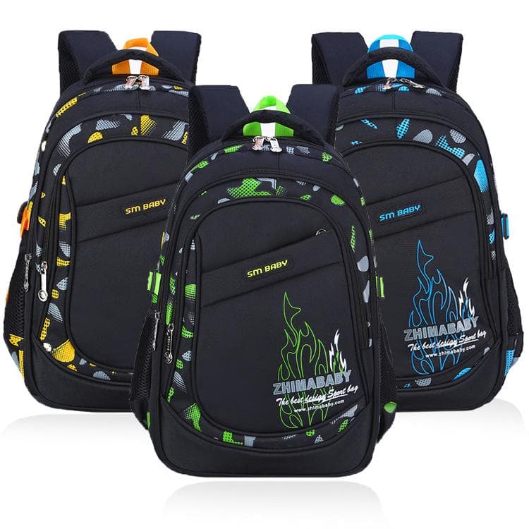 Schultasche für Kinder, lässige Rucksäcke, Nylon, große Schultaschen für Schüler, 7–14 Jahre, wasserdichter Schulrucksack für Jungen,