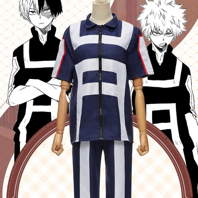 My Hero Academia Boku no Hero Cosplay Kostüm Schuluniform Anzug T-Shirt Hose Izuku Midoriya Todoroki Shouto cm