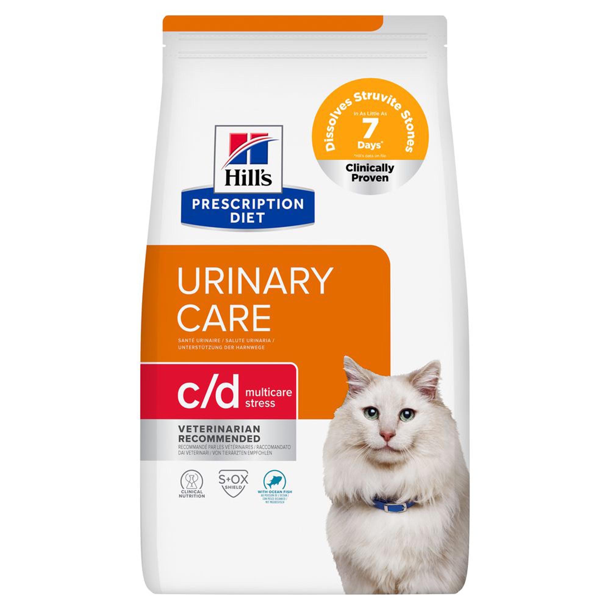 Hill's Prescription Diet c/d Multicare Stress Urinary Care mit Meeresfisch - 3 kg