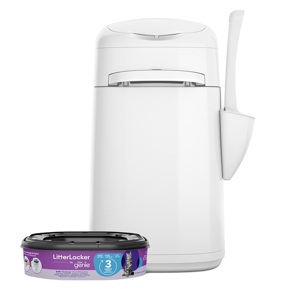 LitterLocker® Genie Katzenstreu-Entsorgungseimer, weiss - LitterLocker®, weiss (inkl. einer Kassette)