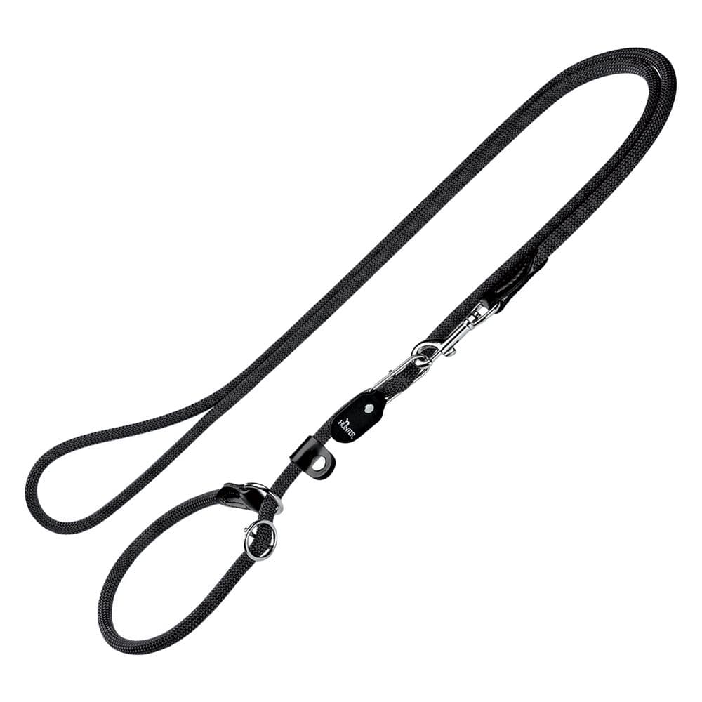 Hunter Retriever-Führleine Freestyle - 260 cm lang, Ø 10 mm, schwarz