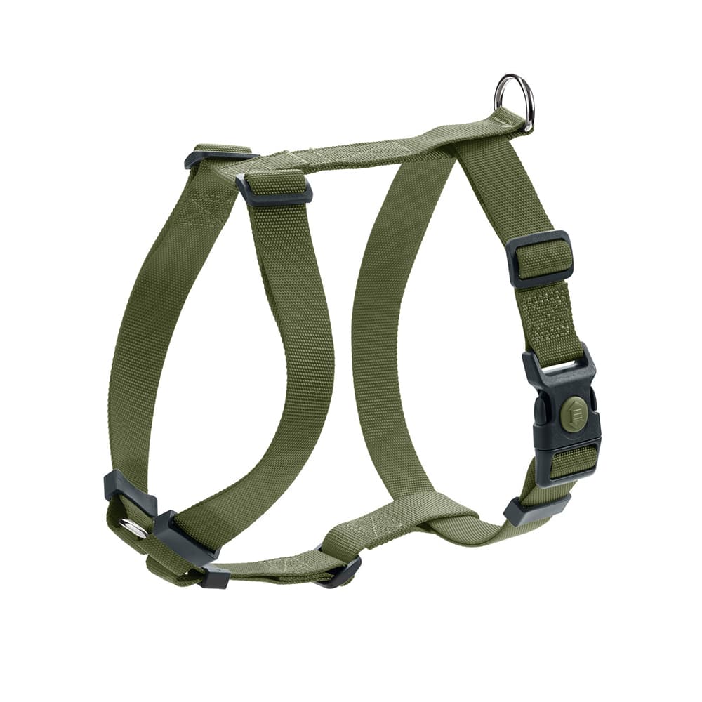 HUNTER Geschirr London Vario Rapid, olivgrün - Grösse S: 41-70 cm Bauchumfang