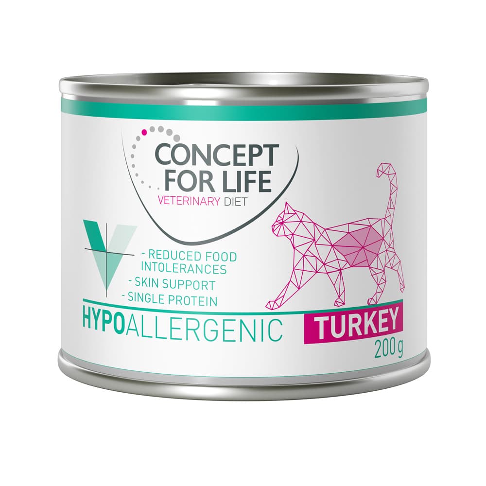 Concept for Life Veterinary Diet Hypoallergenic Pute - Sparpaket: 24 x 200 g