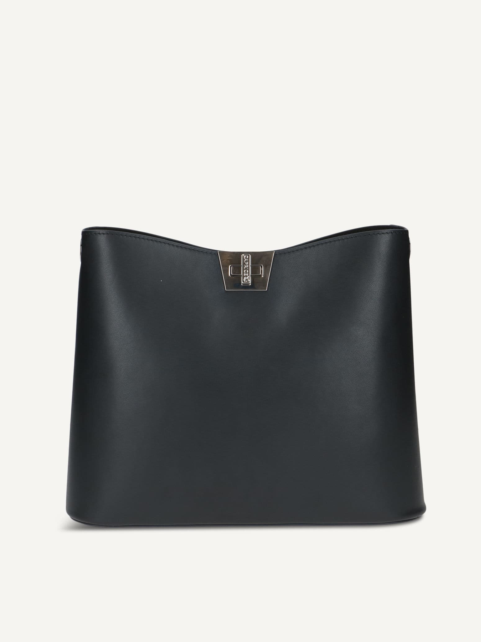 CAPRICE Handtasche, blau, aus Leder und Synthetik, Gr. 1