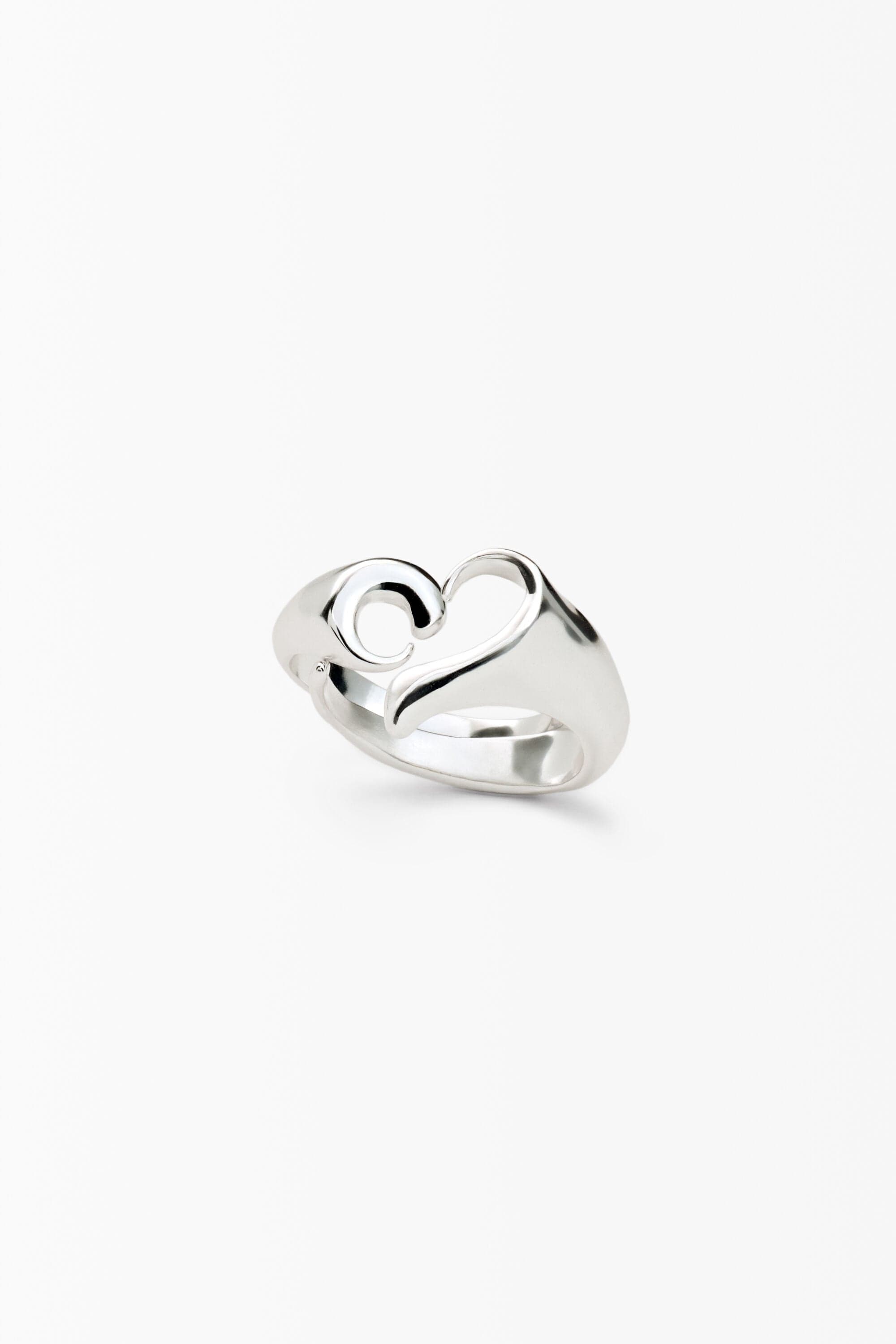 Desigual, Ring herz zalio, Schwarz, 16