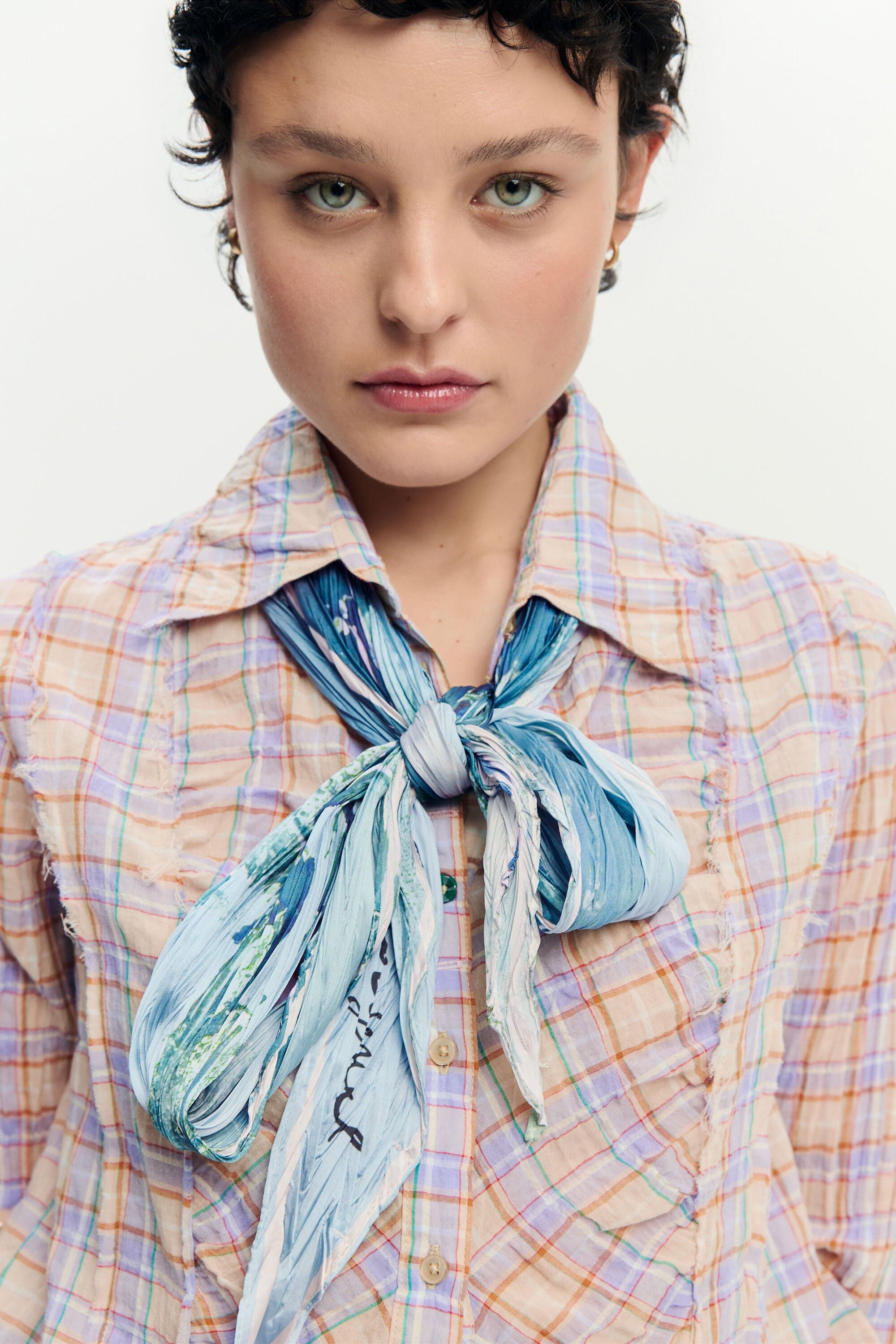 Desigual, Diamant-foulard, Polyester, GrüN, U