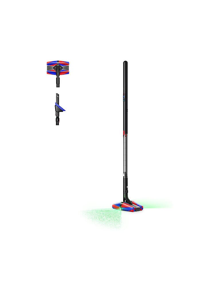 DYSON Staubsauger - dyson PencilVac™ Fluffycones Matte Black schwarz