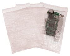 Adhäsionsverschlussbeutel aus Luftpolsterfolie antistatisch 120x160mm, 2000 Stk.